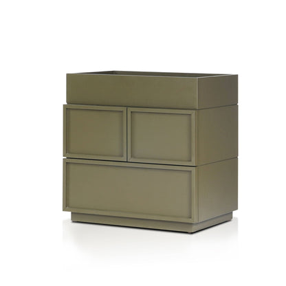 Luca Nightstand, Olive Green