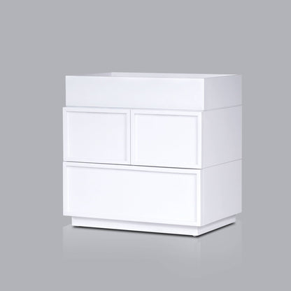 Luca Nightstand, White