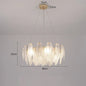 Luxurious Nordic LED Chandeliers - Gold Art Decor Feather Design - Ideal for Living Rooms, Dining Rooms, Bedrooms, and Kitchens