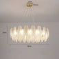 Luxurious Nordic LED Chandeliers - Gold Art Decor Feather Design - Ideal for Living Rooms, Dining Rooms, Bedrooms, and Kitchens