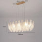 Luxurious Nordic LED Chandeliers - Gold Art Decor Feather Design - Ideal for Living Rooms, Dining Rooms, Bedrooms, and Kitchens