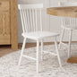 Lyra Set of 2 Windsor Chairs, White