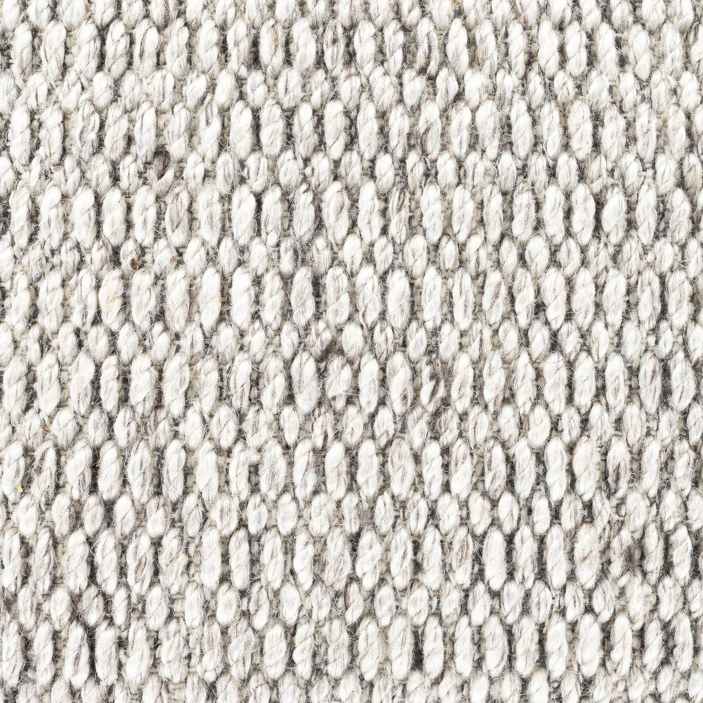 Maywood Cream Wool&Cotton Throw Pillow