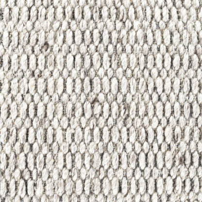 Maywood Cream Wool&Cotton Throw Pillow