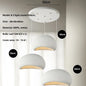 Meera - Minimalist Nordic Wabi Sabi LED Pendant Lights - Stylish Dining Room Lighting Fixture"