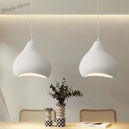 Minimalism Wabi Sabi E27 LED Pendant Lights - Perfect for Dining Rooms, Bars, and Nordic Bar Decor