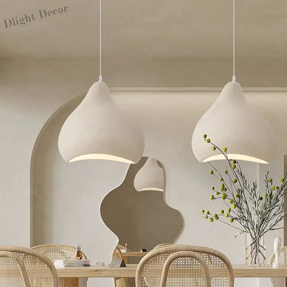 Minimalism Wabi Sabi E27 LED Pendant Lights - Perfect for Dining Rooms, Bars, and Nordic Bar Decor