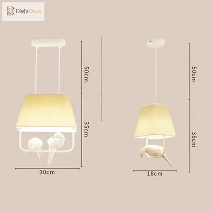 Modern Bird Chandelier | Modern Dining Room Lighting