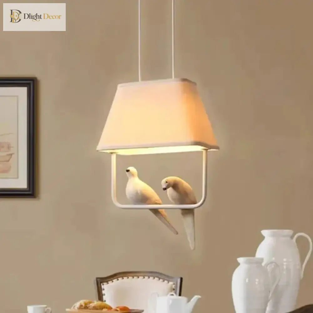Modern Bird Chandelier | Modern Dining Room Lighting