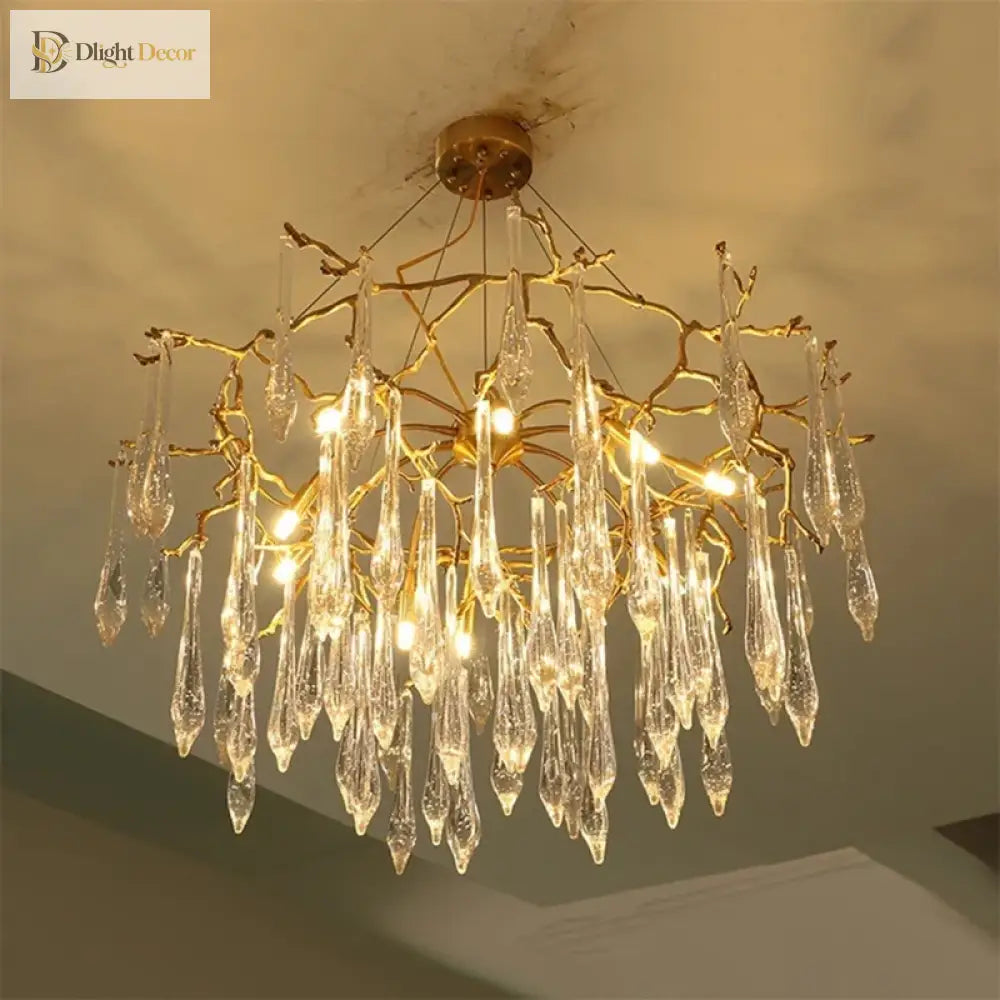 Modern Crystal Chandelier | Dining Room Home Lighting