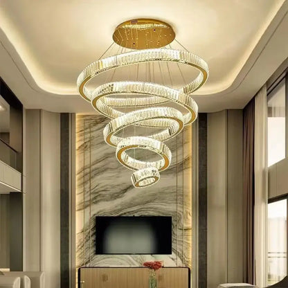Modern Crystal Chandelier | Modern Living Room Lighting