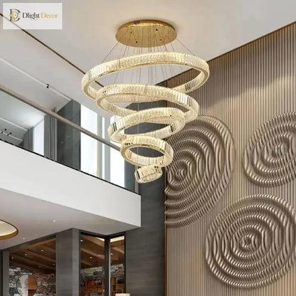 Modern Crystal Chandelier | Modern Living Room Lighting