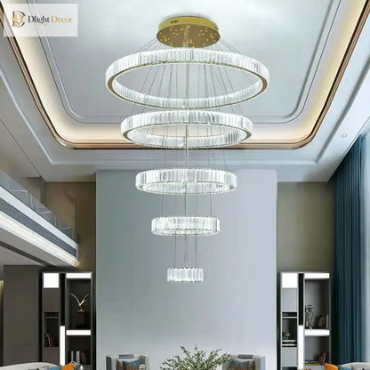 Modern Crystal Chandelier | Modern Living Room Lighting