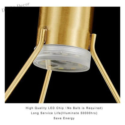 Modern Crystal LED Pendant Lights - Elegant Hanging Chandeliers for Living Rooms, Dining Areas, Kitchens, Restaurants, Bars, and Home Decor