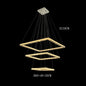 Modern Crystal Pendant Light - LED Chandeliers for Living and Dining Rooms