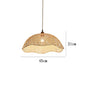 Modern Hand-Woven Bamboo Pendant Lights - Artistic Rattan Wicker Chandeliers for Dining Rooms and Bedroom Lighting