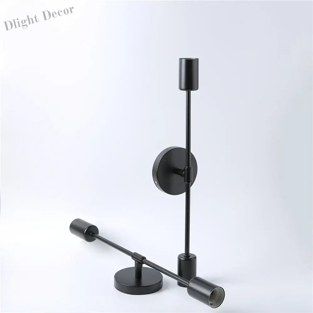 Modern Iron Double Head Wall Lamps - Stylish LED Wall Lights for Aisle, Living Room, and More