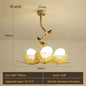Modern LED Gold Bird's Nest Chandeliers - Illuminate Your Living, Dining, and Kitchen Spaces with Unique Elegance