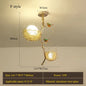 Modern LED Gold Bird's Nest Chandeliers - Illuminate Your Living, Dining, and Kitchen Spaces with Unique Elegance