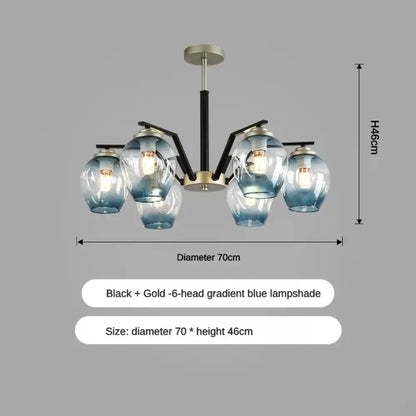 Modern LED Magic Beans Ceiling Chandeliers - Molecular Elegance for Living and Dining Spaces