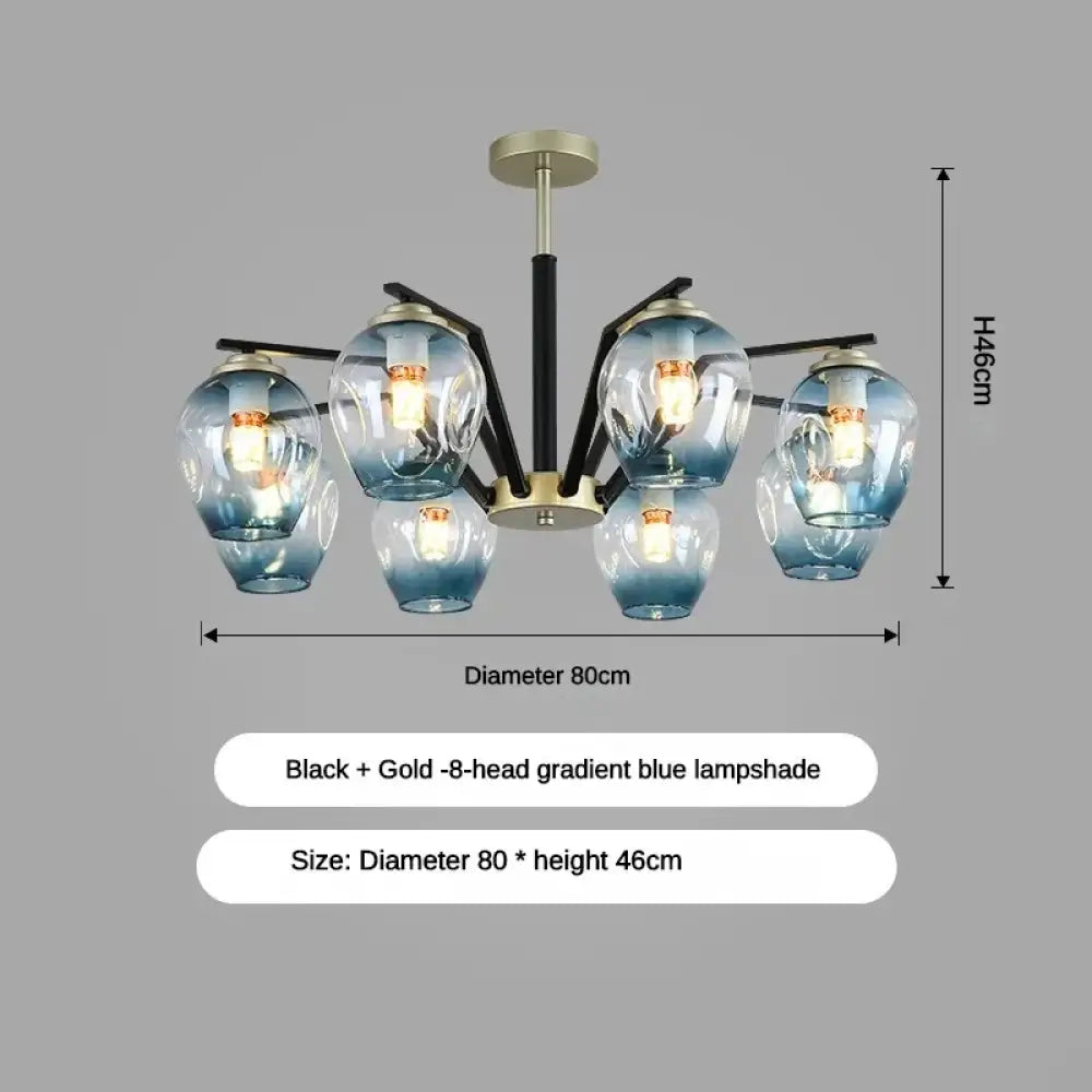 Modern LED Magic Beans Ceiling Chandeliers - Molecular Elegance for Living and Dining Spaces