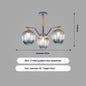 Modern LED Magic Beans Ceiling Chandeliers - Molecular Elegance for Living and Dining Spaces