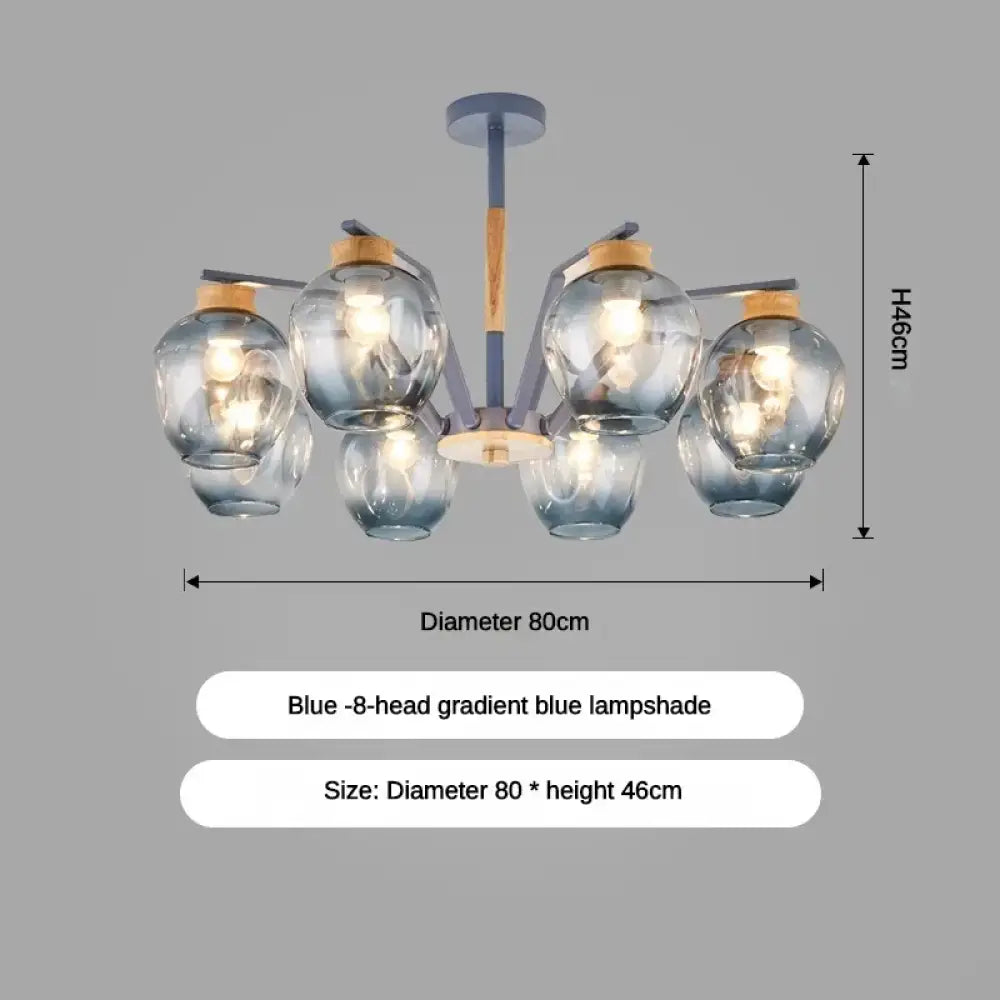 Modern LED Magic Beans Ceiling Chandeliers - Molecular Elegance for Living and Dining Spaces