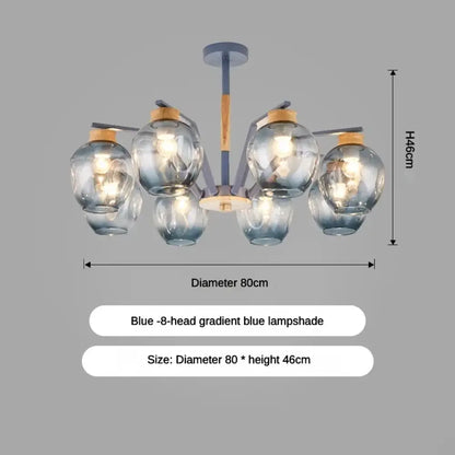 Modern LED Magic Beans Ceiling Chandeliers - Molecular Elegance for Living and Dining Spaces