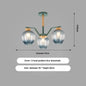 Modern LED Magic Beans Ceiling Chandeliers - Molecular Elegance for Living and Dining Spaces