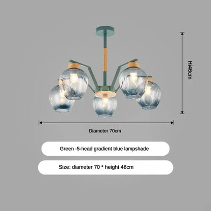 Modern LED Magic Beans Ceiling Chandeliers - Molecular Elegance for Living and Dining Spaces