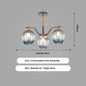Modern LED Magic Beans Ceiling Chandeliers - Molecular Elegance for Living and Dining Spaces
