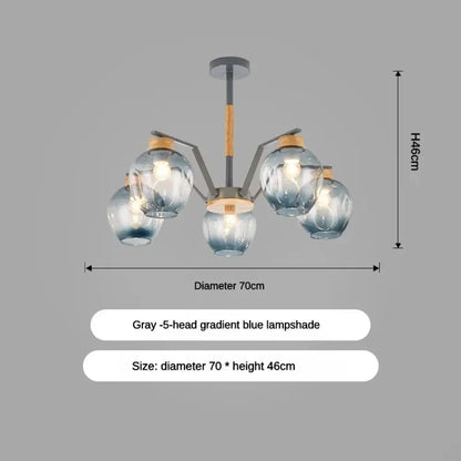 Modern LED Magic Beans Ceiling Chandeliers - Molecular Elegance for Living and Dining Spaces