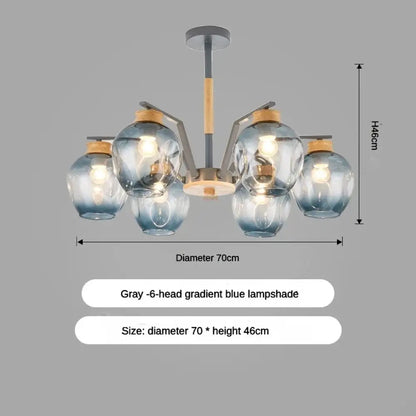 Modern LED Magic Beans Ceiling Chandeliers - Molecular Elegance for Living and Dining Spaces