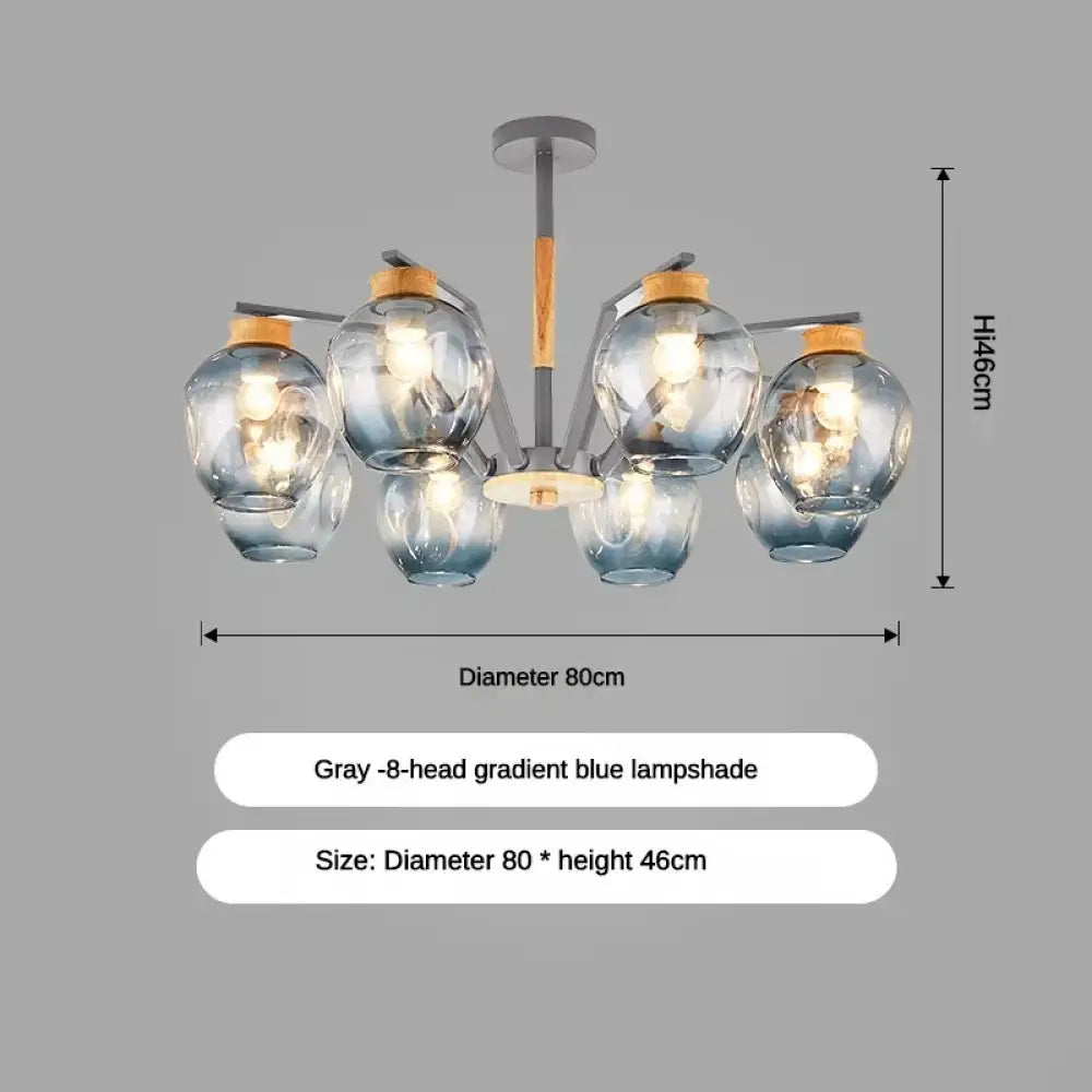 Modern LED Magic Beans Ceiling Chandeliers - Molecular Elegance for Living and Dining Spaces