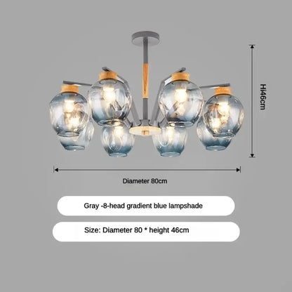 Modern LED Magic Beans Ceiling Chandeliers - Molecular Elegance for Living and Dining Spaces