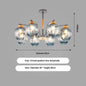 Modern LED Magic Beans Ceiling Chandeliers - Molecular Elegance for Living and Dining Spaces