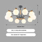Modern LED Magic Beans Ceiling Chandeliers - Molecular Elegance for Living and Dining Spaces