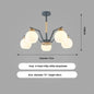 Modern LED Magic Beans Ceiling Chandeliers - Molecular Elegance for Living and Dining Spaces