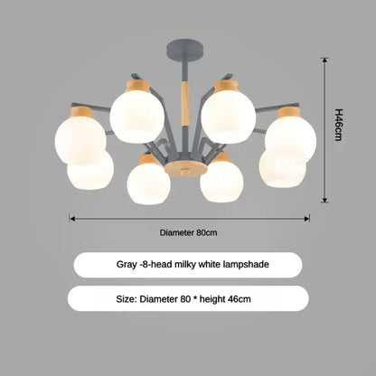 Modern LED Magic Beans Ceiling Chandeliers - Molecular Elegance for Living and Dining Spaces