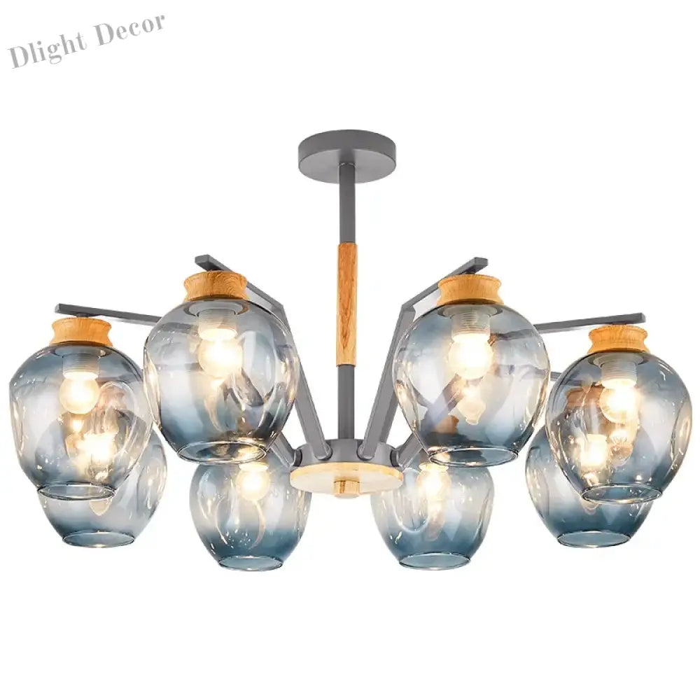 Modern LED Magic Beans Ceiling Chandeliers - Molecular Elegance for Living and Dining Spaces