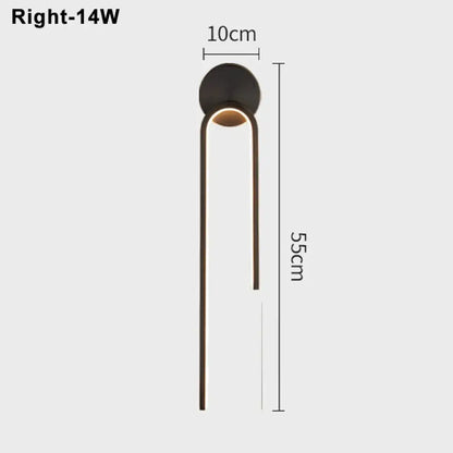 Modern LED Wall Lights - Indoor Lighting for Living Room, Bedroom, Bedside, and Home Decor Wall Sconces Lamp