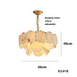 Modern Luxury LED Natural Marble Chandeliers - Illuminating Elegance for Living, Dining, and Kitchen