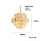 Modern Luxury LED Natural Marble Chandeliers - Illuminating Elegance for Living, Dining, and Kitchen