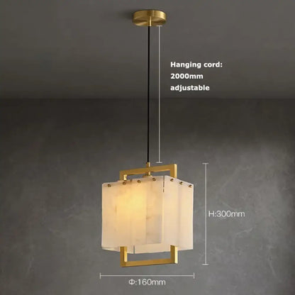 Modern Natural Marble LED Living Room Chandeliers - Elegant Lighting Fixtures for Staircases, Lofts, and Dining Rooms