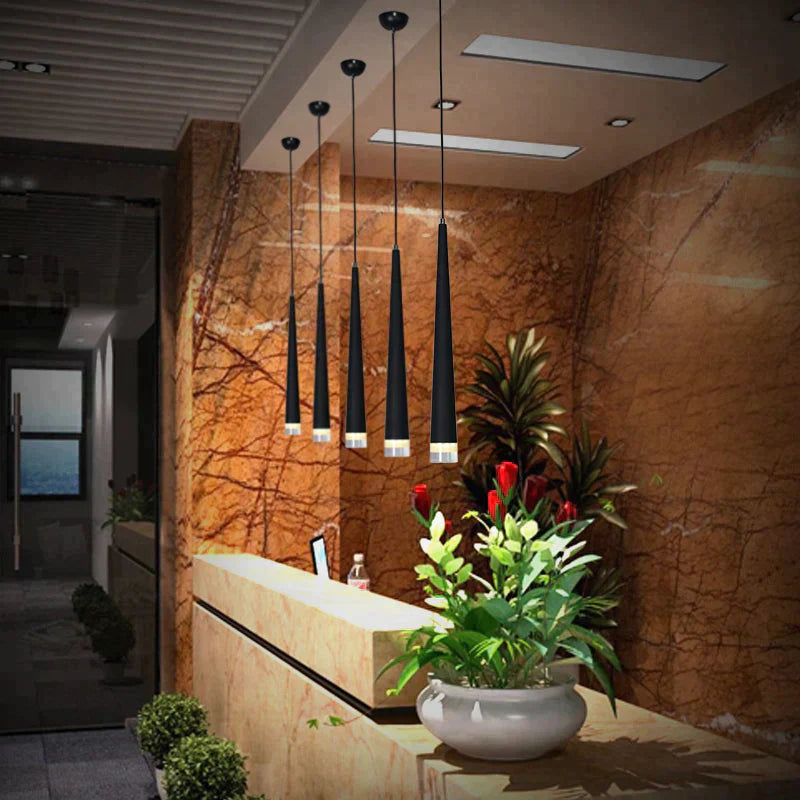 Modern Aluminum Cone Pendant Light for Elegant Interiors