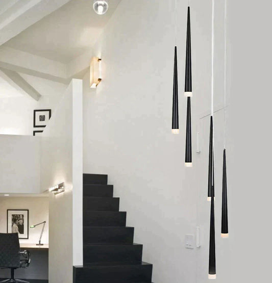 Modern Aluminum Cone Pendant Light for Elegant Interiors