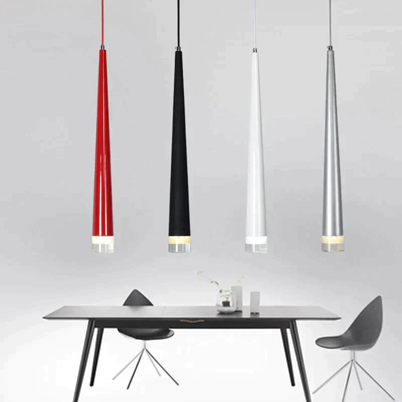 Modern Aluminum Cone Pendant Light for Elegant Interiors