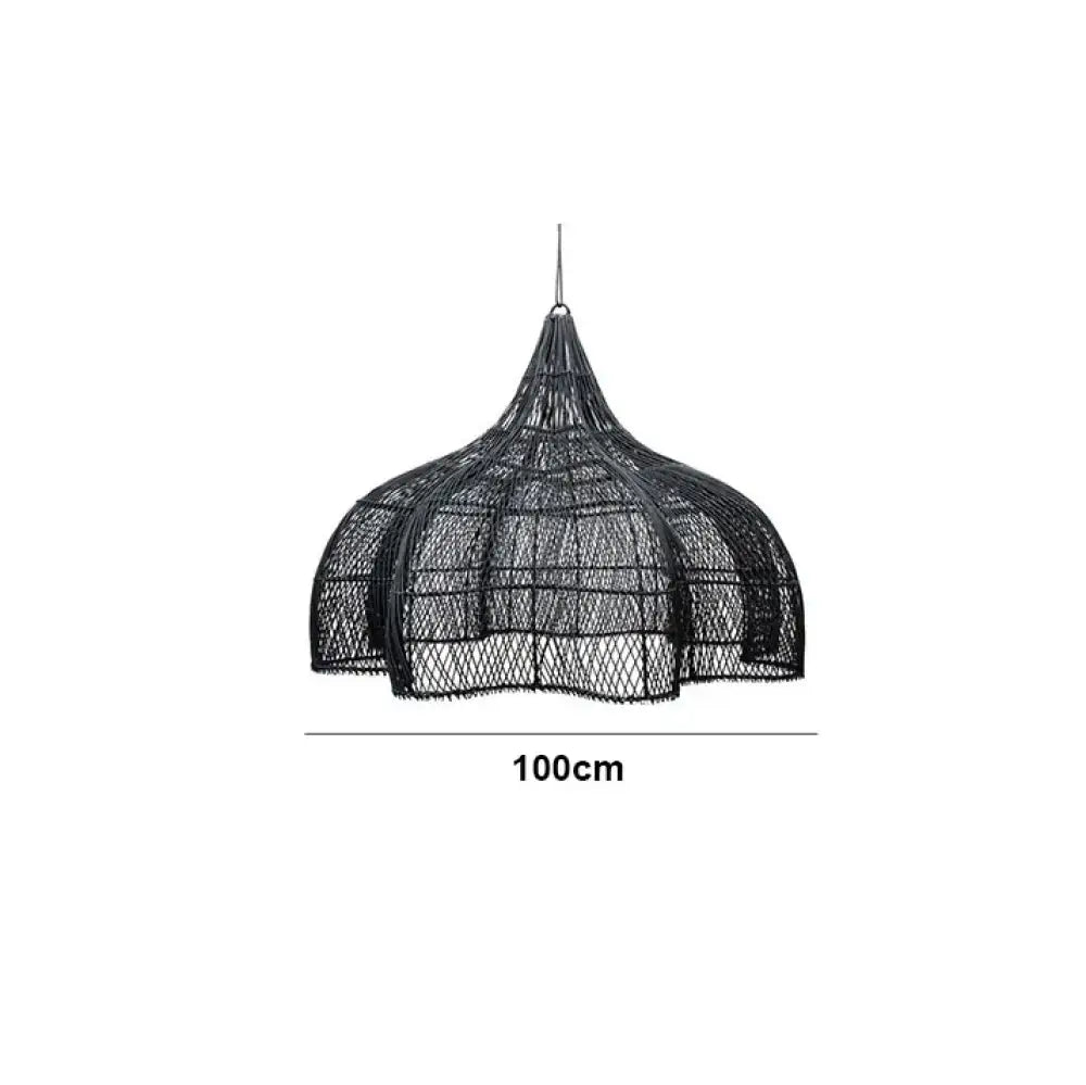 Modern Rattan Pendant Light | Kitchen Island Home Lighting