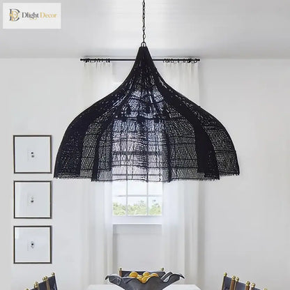 Modern Rattan Pendant Light | Kitchen Island Home Lighting