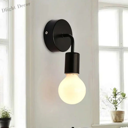 Modern Wall Lamps - Sleek Black and White Wall Lights for Stylish Home Decor